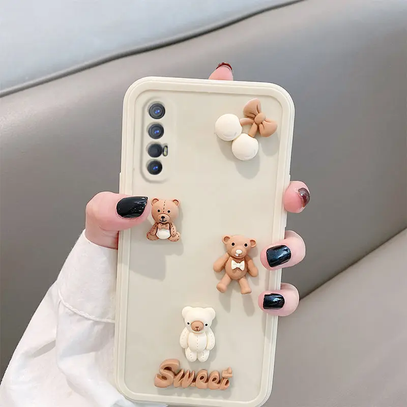 Ultra-thin Soft Protective Case For OPPO Reno7 Se Reno6 Pro Reno5 Reno4 R17 A9 A72 A55 A53 A32 Three-dimensional Bear Back Cover
Ultra-thin Soft Protective Case For OPPO Reno7 Se Reno6 Pro Reno5 Reno4 R17 A9 A72 A55 A53 A32 Three-dimensional Bear Back Cover