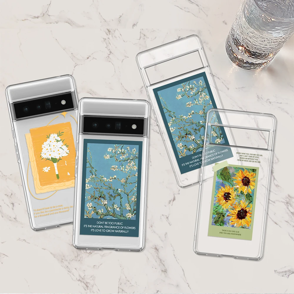 Oil Painting Floral Case for Google Pixel 7a 7Pro 7 6a 6 6Pro 5 5a 5G 4XL 4 2 3XL 2XL 3a 3aXL 4a Clear Soft TPU Silicone Fundas
Oil Painting Floral Case for Google Pixel 7a 7Pro 7 6a 6 6Pro 5 5a 5G 4XL 4 2 3XL 2XL 3a 3aXL 4a Clear Soft TPU Silicone Fundas