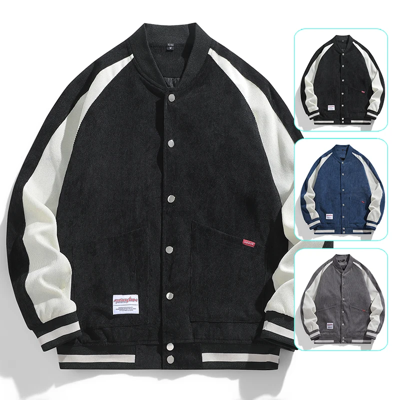 New Male Autumn Tops Korean Version of The Fashionable Male Baseball Suit Spring New Mens Jacket Casual Versatile Jacket for Men
New Male Autumn Tops Korean Version of The Fashionable Male Baseball Suit Spring New Mens Jacket Casual Versatile Jacket for Men