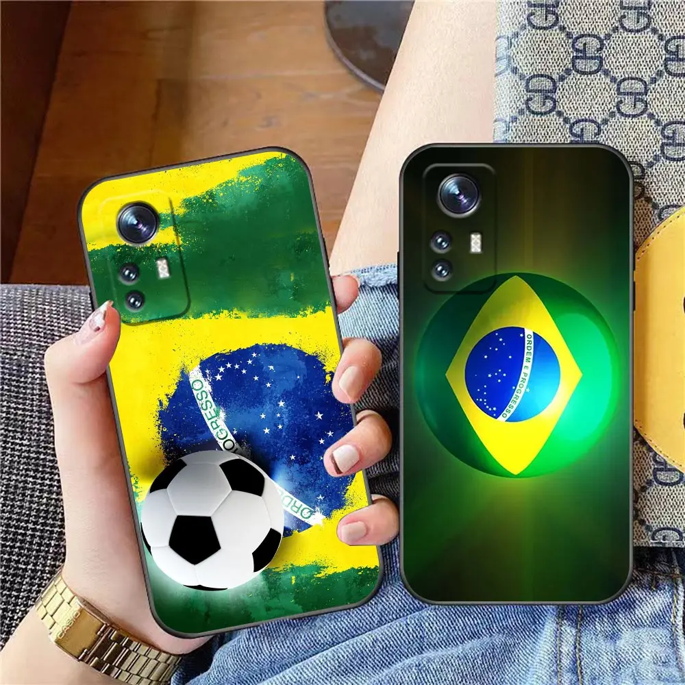 National Flag Of Brazil Soccer Case For Xiaomi Mi 13 12 12T 12S 12X 11 11T 11X 11i 10S Pro Ultra Lite 5G NE Black Soft Cover
National Flag Of Brazil Soccer Case For Xiaomi Mi 13 12 12T 12S 12X 11 11T 11X 11i 10S Pro Ultra Lite 5G NE Black Soft Cover