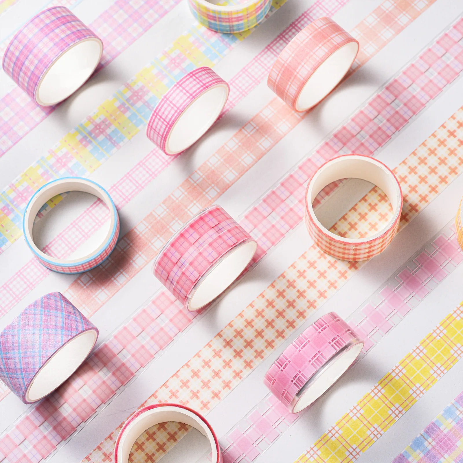 8pcs Checker Diary Series Masking Washi Tape Fresh Ins Plaids Scrapbook Planners Calendars Gifts Journal Decoration
8pcs Checker Diary Series Masking Washi Tape Fresh Ins Plaids Scrapbook Planners Calendars Gifts Journal Decoration