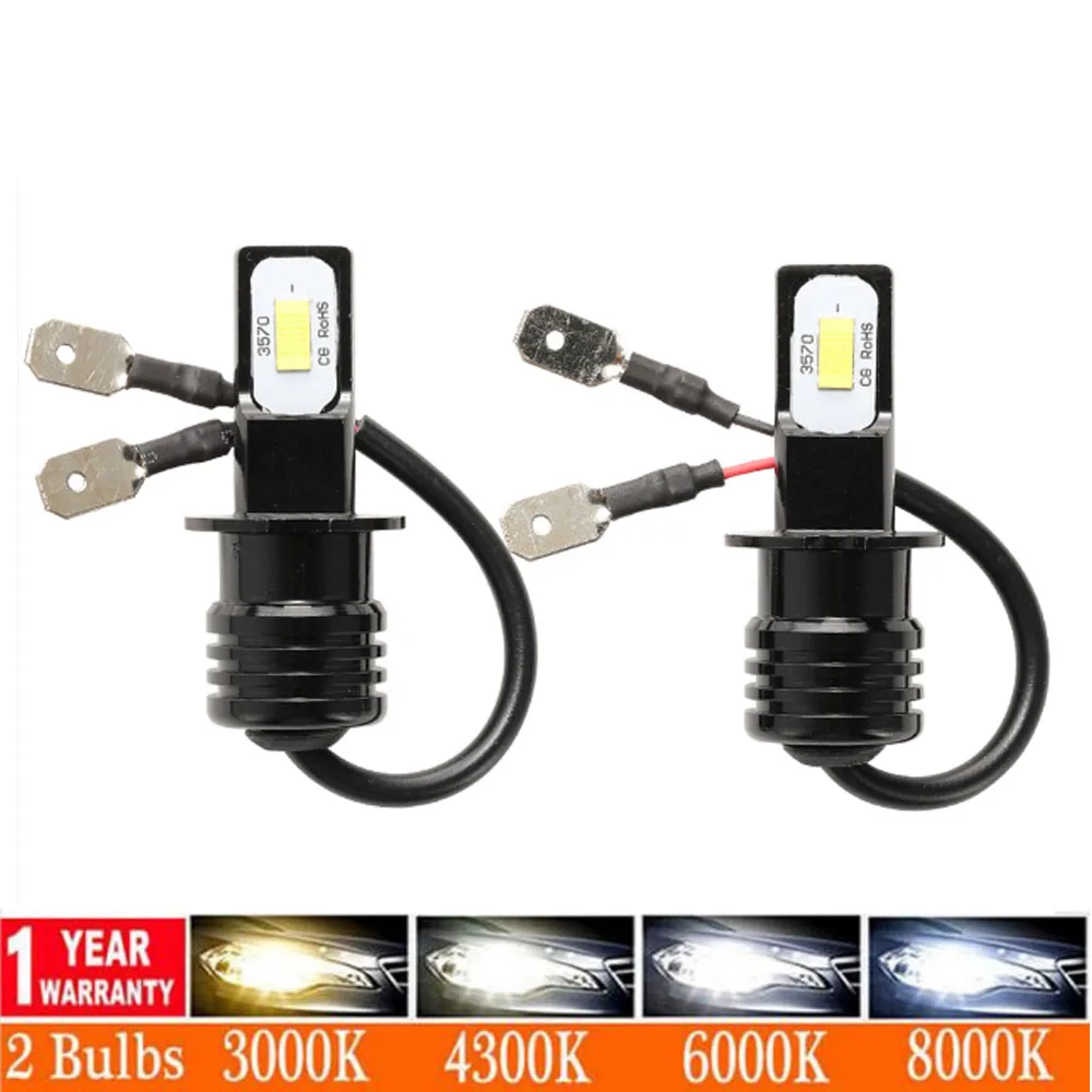 2Pcs H3 H1 H4 H7Led Car Headlights 880 881 9005 9006 H15 H11 Auto Bulb High Low Beam Long Distance Fog Lamp Lights 24V 12V 60
2Pcs H3 H1 H4 H7Led Car Headlights 880 881 9005 9006 H15 H11 Auto Bulb High Low Beam Long Distance Fog Lamp Lights 24V 12V 60