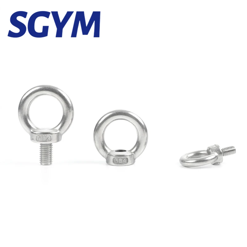1/2/5pcs Lifting Eye Nuts/Screw Ring Eyebolt Ring Hooking Bolt M3 M4 M5 M6 M8 M10 M12 M14 M16 304 Stainless steel
1/2/5pcs Lifting Eye Nuts/Screw Ring Eyebolt Ring Hooking Bolt M3 M4 M5 M6 M8 M10 M12 M14 M16 304 Stainless steel