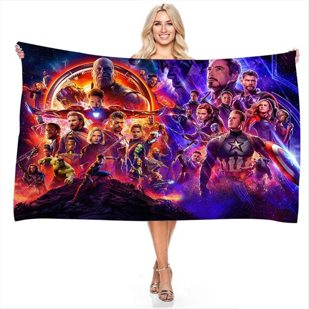 Avengers Patterned Bath Towel Captain America Spiderman Iron Man 3D Printed Children Rectangle Quick Bath Towel 
Avengers Patterned Bath Towel Captain America Spiderman Iron Man 3D Printed Children Rectangle Quick Bath Towel