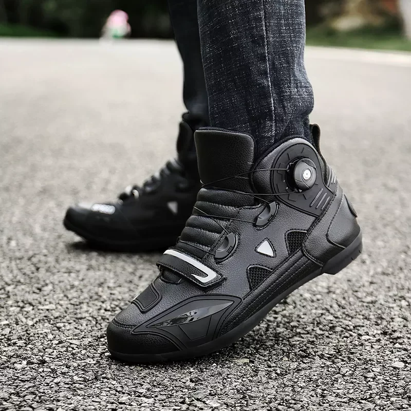 BOOTS MOTORBIKE PROTECTIVE GEAR CYCLING Cycle Riding Biker Non Slip Touring Ankle Shoes
BOOTS MOTORBIKE PROTECTIVE GEAR CYCLING Cycle Riding Biker Non Slip Touring Ankle Shoes
