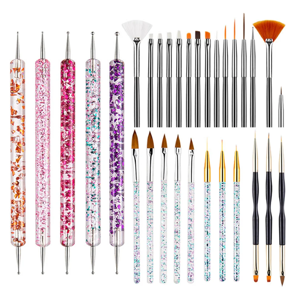 Инструменты для рисования кисти Nailbrush маникюрный набор карандашей для наращивания кутикулы инструмент для очистки градиентной краски
Инструменты для рисования кисти Nailbrush маникюрный набор карандашей для наращивания кутикулы инструмент для очистки градиентной краски