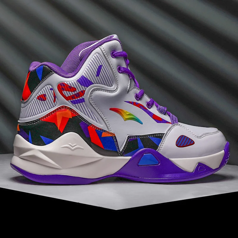 Профессиональные мужские баскетбольные модные Трендовые туфли баскетбольные туфли Нескользящие высокие женские дышащие ботинки
Профессиональные мужские баскетбольные модные Трендовые туфли баскетбольные туфли Нескользящие высокие женские дышащие ботинки