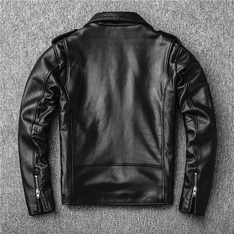 Men Autumn Clothing 2023 Sheepskin Men's Motorcycle Jacket Belt Short Real Leather Jackets Man Trend Coat Chaquetas
Men Autumn Clothing 2023 Sheepskin Men's Motorcycle Jacket Belt Short Real Leather Jackets Man Trend Coat Chaquetas