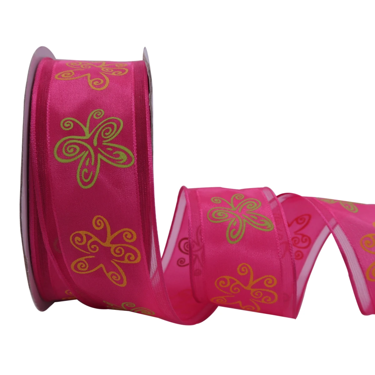 5 10 25 Yards/Roll 38mm Wired Sheer Edges Taffeta Printed Flower Ribbon for Gift Rapping Party Decoration Bows for Crafts 1124
5 10 25 Yards/Roll 38mm Wired Sheer Edges Taffeta Printed Flower Ribbon for Gift Rapping Party Decoration Bows for Crafts 1124