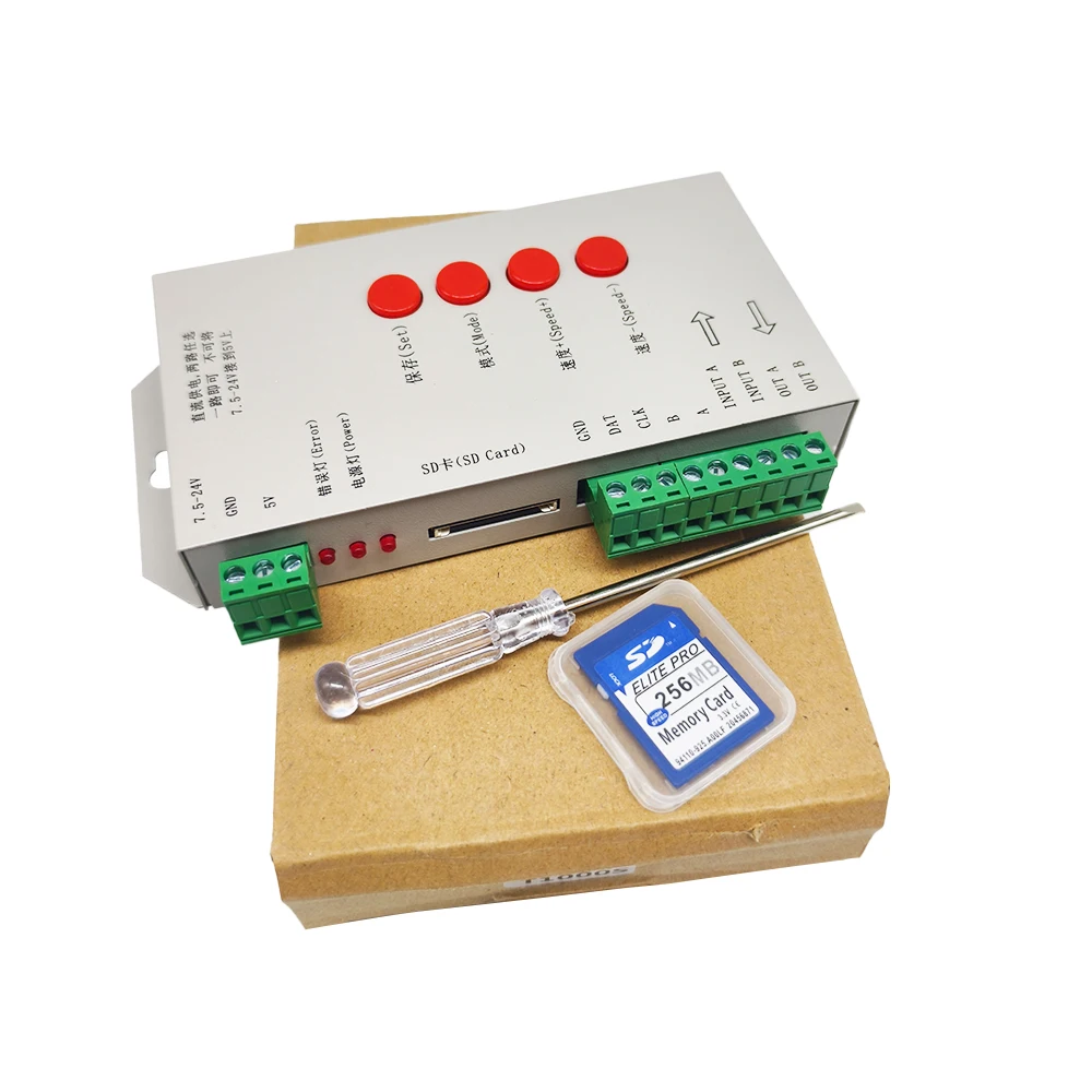 RGBIC LED Pixel Controller T1000S 2048 Pixels
RGBIC LED Pixel Controller T1000S 2048 Pixels