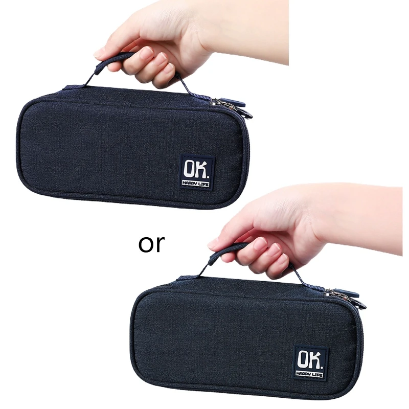 Simple Pen Pencil Case with Zipper Canvas Washable Multi-Purpose Travel School Office Organizer for Teen Student Kids Y98A
Simple Pen Pencil Case with Zipper Canvas Washable Multi-Purpose Travel School Office Organizer for Teen Student Kids Y98A