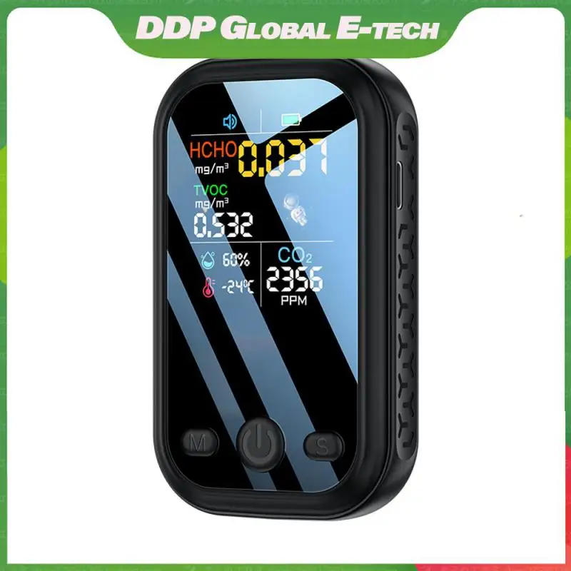 Low Power Consumption Indoor Temperature And Humidity Color Display Screen 1.9 Inch Hcho Tvoc Co2 Detectors Stable Portable
Low Power Consumption Indoor Temperature And Humidity Color Display Screen 1.9 Inch Hcho Tvoc Co2 Detectors Stable Portable