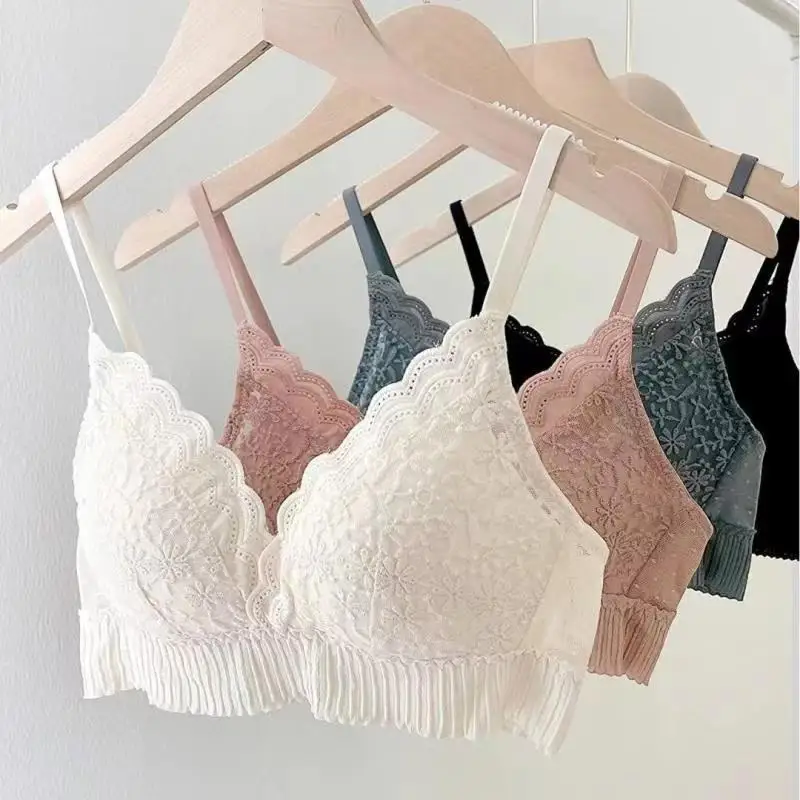 Comfort Female Underwear Lingerie Push Up Brassiere Thin Sexy Lace Bra Women's Bra Without Underwire Bralette
Comfort Female Underwear Lingerie Push Up Brassiere Thin Sexy Lace Bra Women's Bra Without Underwire Bralette