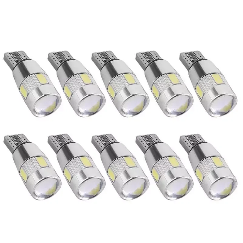 Car 5W5 LED Bulb T10 W5W LED Signal Light Canbus 12V 6000K Auto Claerance Wedge Side Reverse Lamps 5630 6SMD Blue Dropshipping
Car 5W5 LED Bulb T10 W5W LED Signal Light Canbus 12V 6000K Auto Claerance Wedge Side Reverse Lamps 5630 6SMD Blue Dropshipping