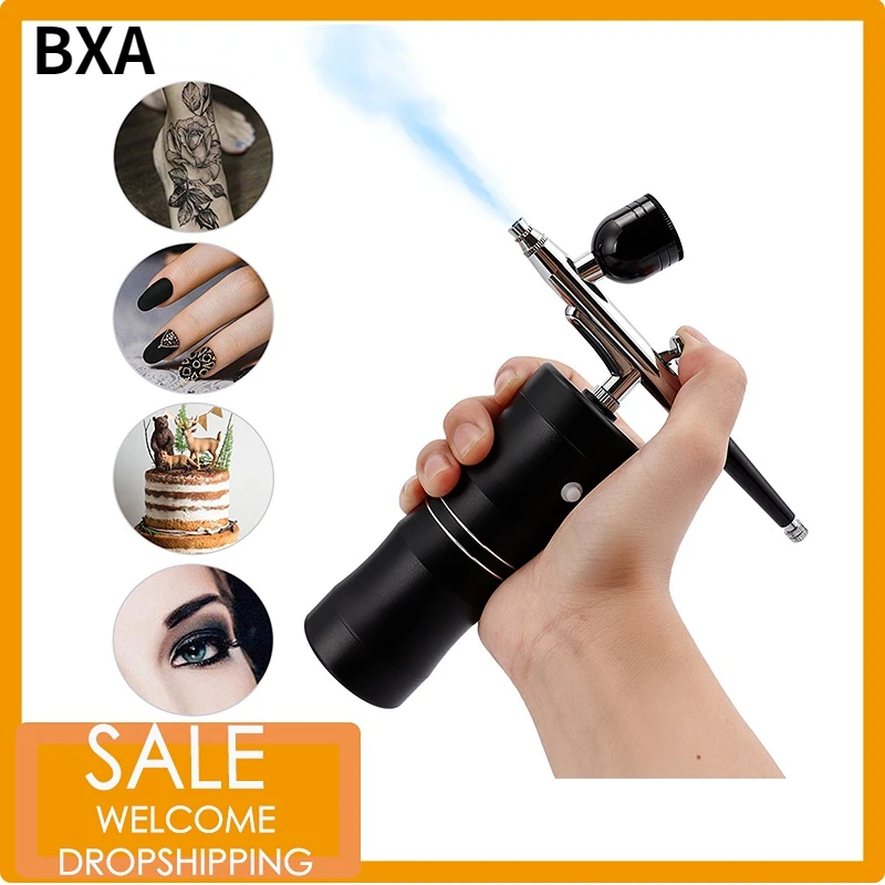 Oxygen Air Injector Portable Airbrush Compressor Nail Kit Paint Spray Gun for Nail Art Tattoo Craft Cake Nano Skin Care
Oxygen Air Injector Portable Airbrush Compressor Nail Kit Paint Spray Gun for Nail Art Tattoo Craft Cake Nano Skin Care