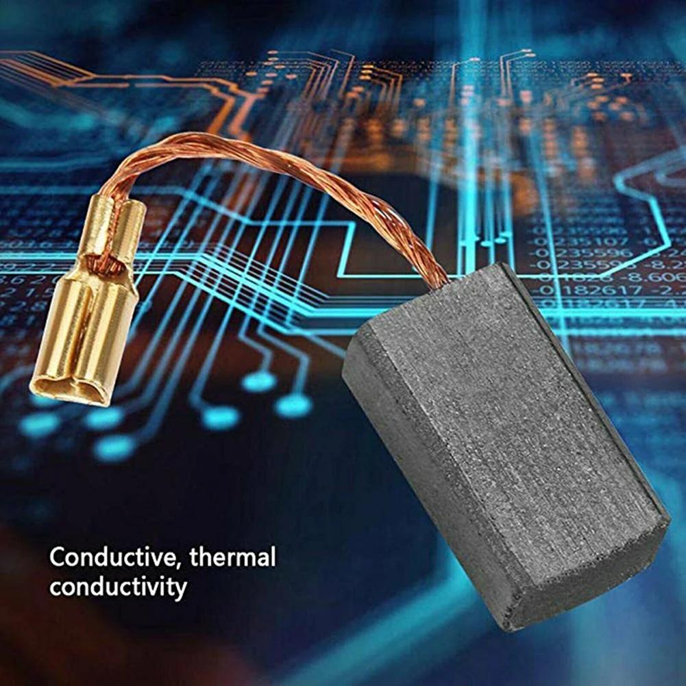 10PCS Carbon Brushes For Bosch Motor Angle Grinder 5*8*15mm Bosch GWS6-100 Dongcheng S1M-FF03-100A Angle Grinder
10PCS Carbon Brushes For Bosch Motor Angle Grinder 5*8*15mm Bosch GWS6-100 Dongcheng S1M-FF03-100A Angle Grinder
