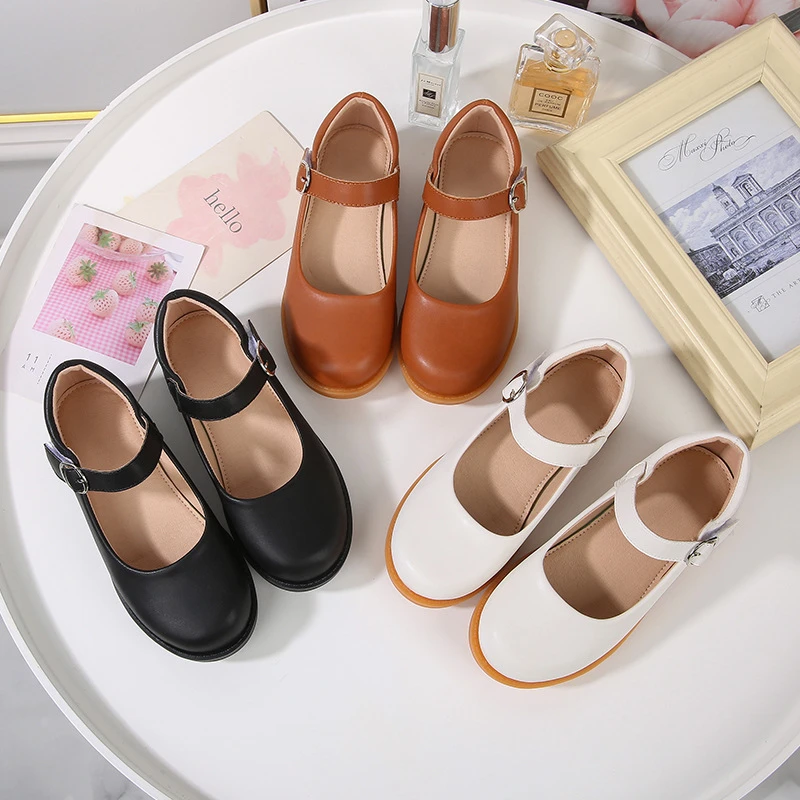 New Girls Leather Shoes Princess High Fashion Performance Children Moccasins Dress Student Baby Toddler Kids 02A
New Girls Leather Shoes Princess High Fashion Performance Children Moccasins Dress Student Baby Toddler Kids 02A