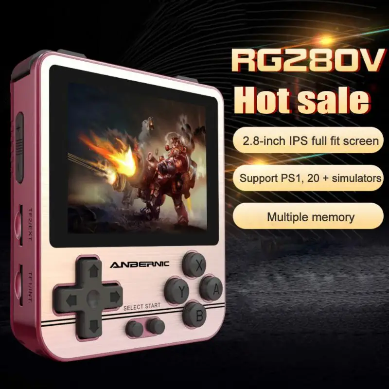 RG280V Новый портативный Ретро игровой плеер 16 Гб Ручной Карманный Вибрационный портативный мини-Эмулятор игровой консоли с открытым исходны...
RG280V Новый портативный Ретро игровой плеер 16 Гб Ручной Карманный Вибрационный портативный мини-Эмулятор игровой консоли с открытым исходны...