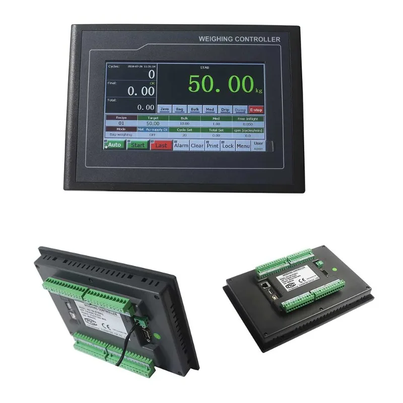 Industrial Smart Touch Weight Controls, High Resolution Coffee Packing Weighing Controller BST106-M10(AL)
Industrial Smart Touch Weight Controls, High Resolution Coffee Packing Weighing Controller BST106-M10(AL)