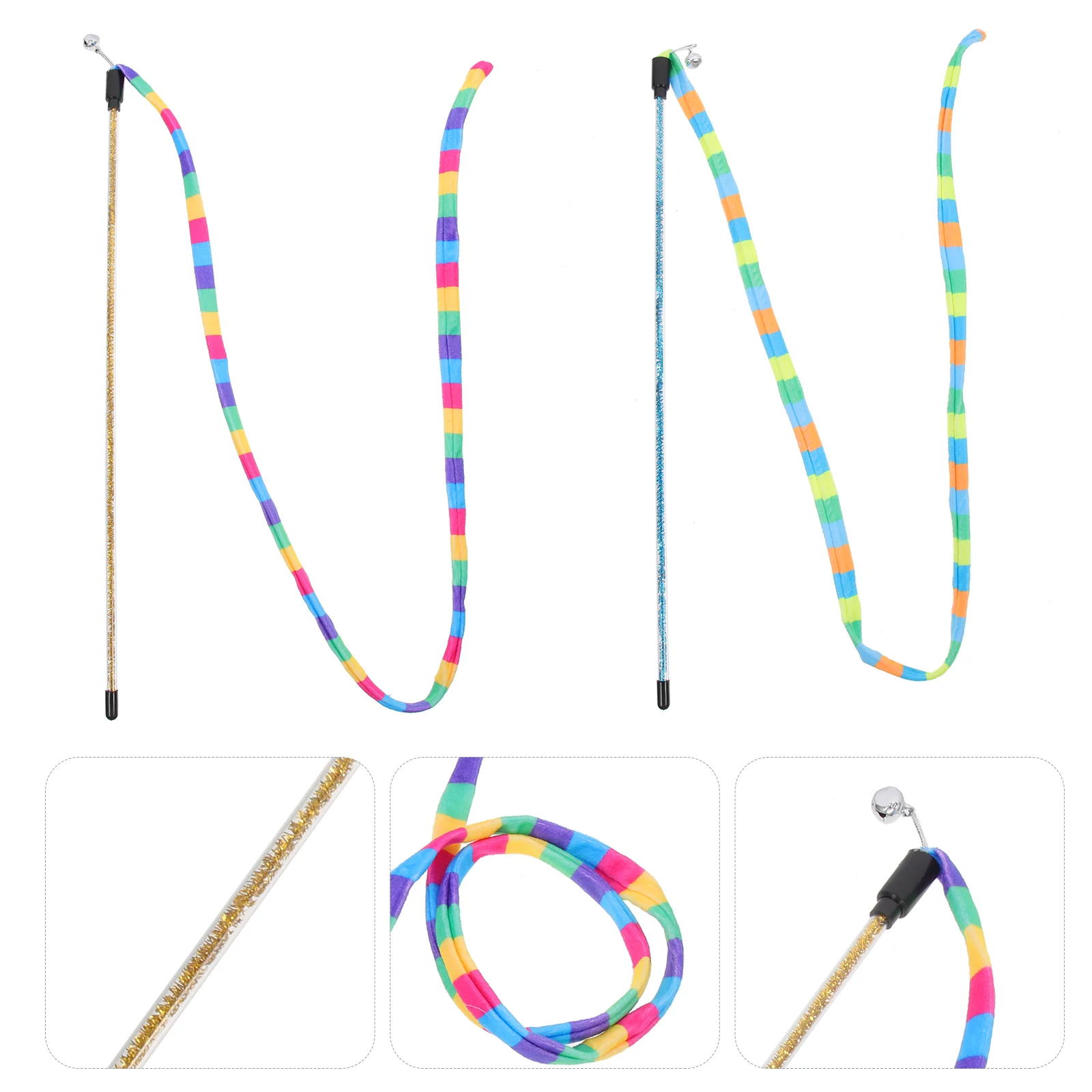 Cat Toy Toys Wand Teaser Interactive Kitten Indoor Catswands Ribbonrainbow Chew Treat Scratch Rope Wire Exrecise Teasing Pole
Cat Toy Toys Wand Teaser Interactive Kitten Indoor Catswands Ribbonrainbow Chew Treat Scratch Rope Wire Exrecise Teasing Pole