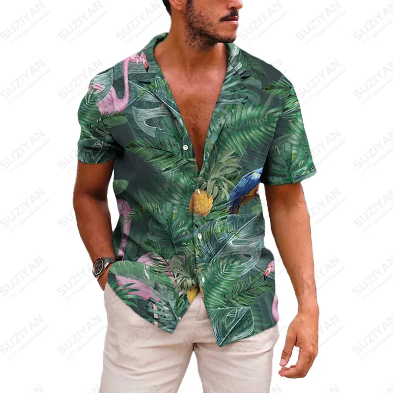 Men Fashionable Printed Loose Shirts Top Non-Iron British England Harakuju Art 3D Printing Floral Button Cheap Shirts Stand
Men Fashionable Printed Loose Shirts Top Non-Iron British England Harakuju Art 3D Printing Floral Button Cheap Shirts Stand