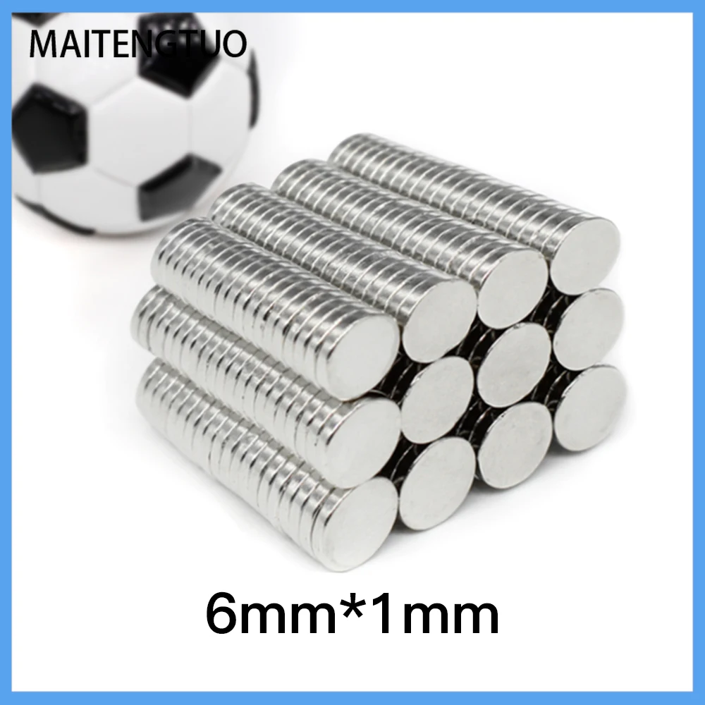 50/100/200/500/1000/2000PCS 6mm x 1mm Thin Small Round Neodymium Strong Magnets N35 6x1mm Powerful Strong Magnetic Magnets
50/100/200/500/1000/2000PCS 6mm x 1mm Thin Small Round Neodymium Strong Magnets N35 6x1mm Powerful Strong Magnetic Magnets