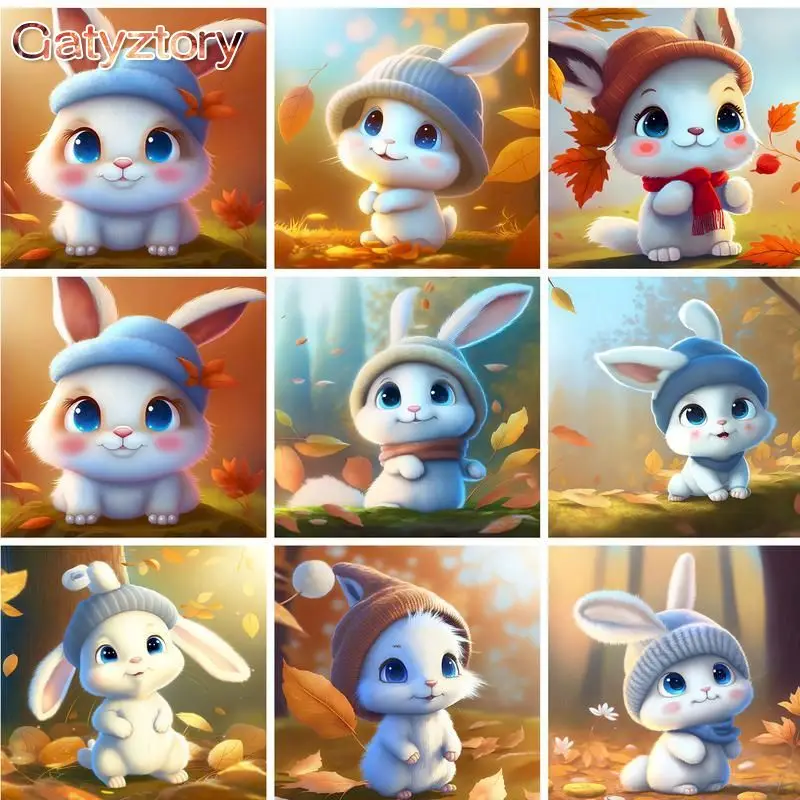 GATYZTORY Picture By Number Cute Rabbit Animal DIY Paint By Number Canvas painting For Kids & Adults Gift Home Decor Art
GATYZTORY Picture By Number Cute Rabbit Animal DIY Paint By Number Canvas painting For Kids & Adults Gift Home Decor Art