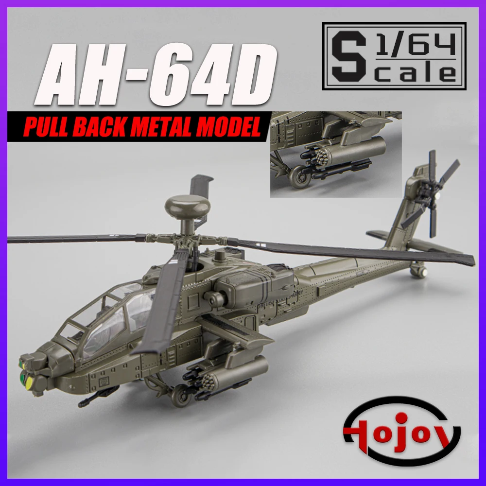 Scale 1/64 AH-64 Apache Armed helicopter gunships Metal Diecast Model Toys Fighter Military Aircraft Flying Airplane For Boy Kid
Scale 1/64 AH-64 Apache Armed helicopter gunships Metal Diecast Model Toys Fighter Military Aircraft Flying Airplane For Boy Kid