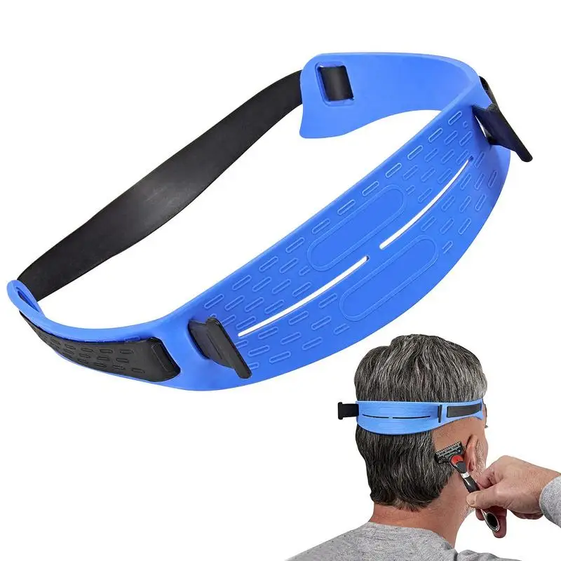 Adjustable Headband Silicone Neckline Guide Hair Trimming Ruler Neckline Shaving Template Curved Silicone Band For DIY Haircuts
Adjustable Headband Silicone Neckline Guide Hair Trimming Ruler Neckline Shaving Template Curved Silicone Band For DIY Haircuts