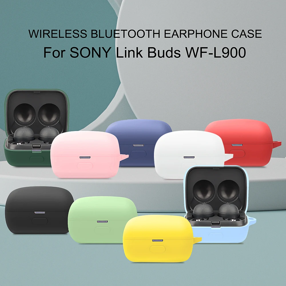 Silicone Plain Color Earphone Case For Sony Link Buds WF L900 Earphone Cover For Sony LinkBuds WF L900 Funda charging box case
Silicone Plain Color Earphone Case For Sony Link Buds WF L900 Earphone Cover For Sony LinkBuds WF L900 Funda charging box case