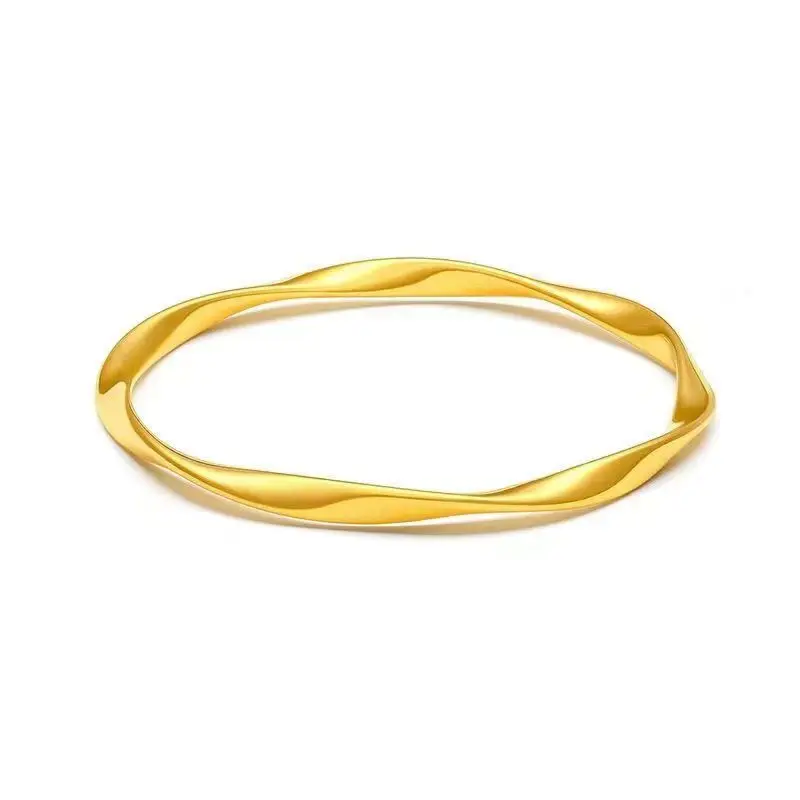 High-End Imitation Gold Ladies' Bracelet Luxury Fashion Girl Ornament Couple Gift Bracelet for Women
High-End Imitation Gold Ladies' Bracelet Luxury Fashion Girl Ornament Couple Gift Bracelet for Women