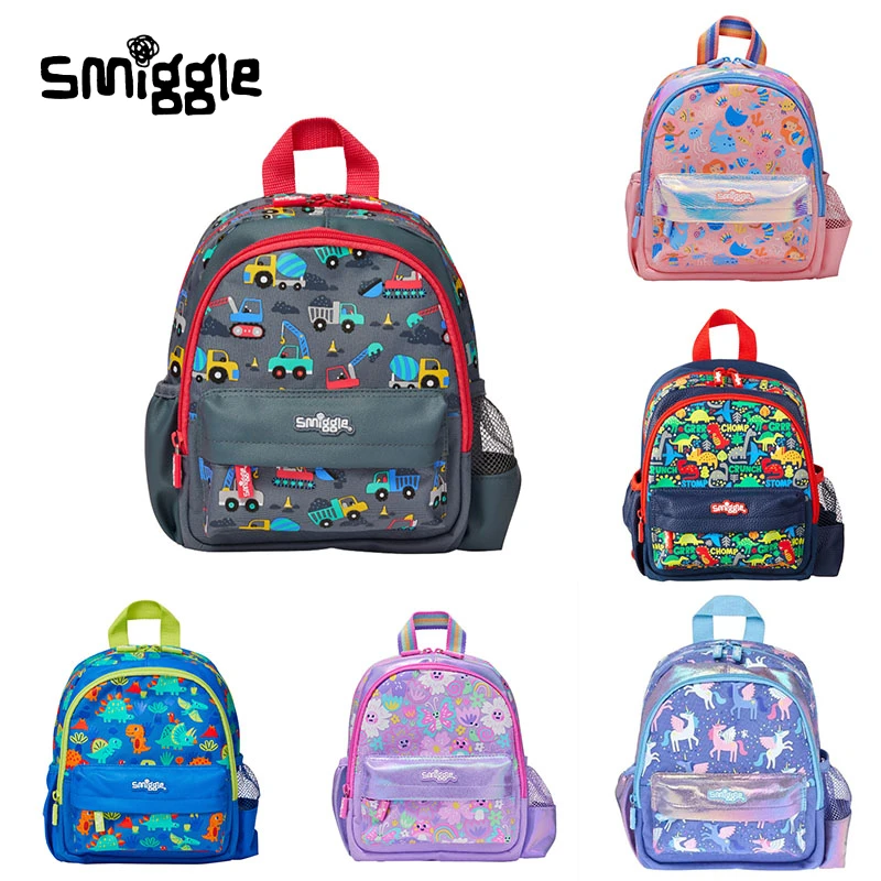 Оригинальный Австралийский рюкзак Smiggle для детского сада школьный с мультяшным