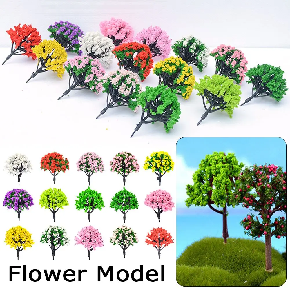 12Pcs DIY Mixed Colors Kids Toy Ball Shaped Railway Road Flower Model Scenery Landscape Tree Model
12Pcs DIY Mixed Colors Kids Toy Ball Shaped Railway Road Flower Model Scenery Landscape Tree Model