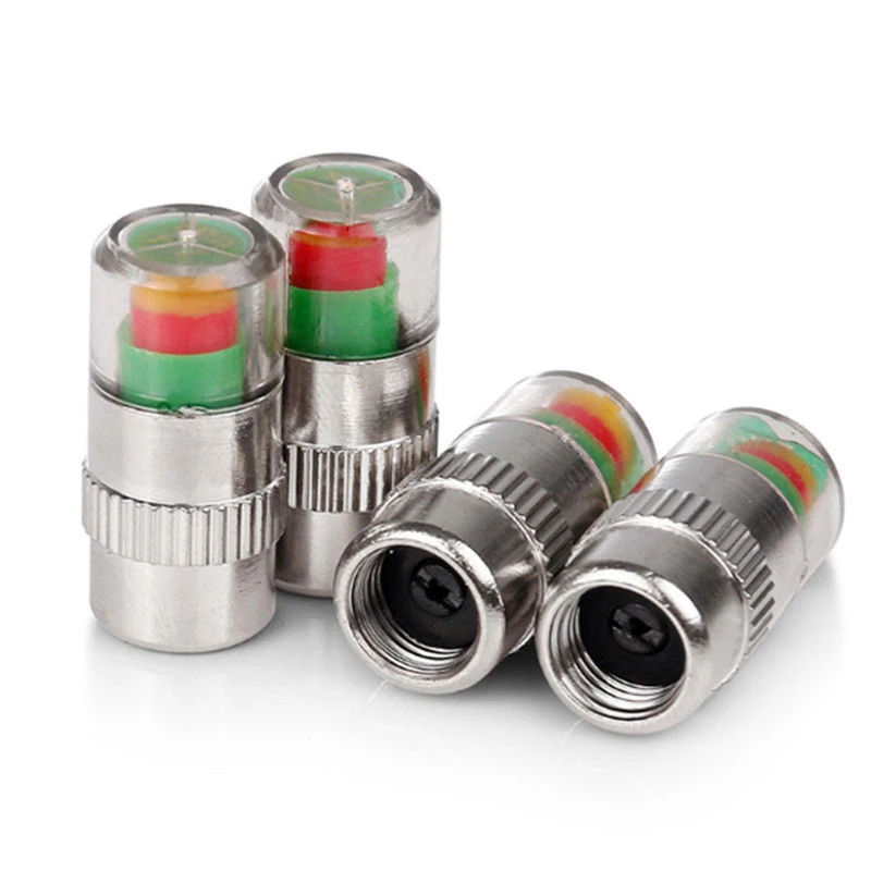 4 Pcs Car Tire Pressure Monitoring Valve Cover Lightweight Air Cap Sensor Indicator 3 Color Portable Automatic Valve Cover
4 Pcs Car Tire Pressure Monitoring Valve Cover Lightweight Air Cap Sensor Indicator 3 Color Portable Automatic Valve Cover