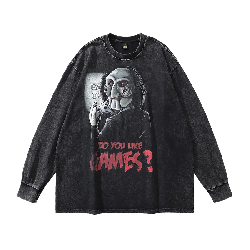 Original Designer American Movie Classic Printed Cotton Washed Y2k Oversized Vintage Hip Hop Long Sleeves Tees Shirts Man Top
Original Designer American Movie Classic Printed Cotton Washed Y2k Oversized Vintage Hip Hop Long Sleeves Tees Shirts Man Top