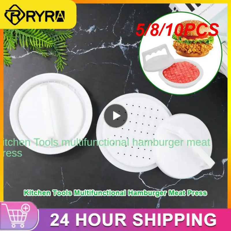 5/8/10PCS Meat Pie Multifunctional Meat Press Smooth Kitchen Tools Ease Of Use Easy To Clean Round Pressed Meat Pie Model
5/8/10PCS Meat Pie Multifunctional Meat Press Smooth Kitchen Tools Ease Of Use Easy To Clean Round Pressed Meat Pie Model