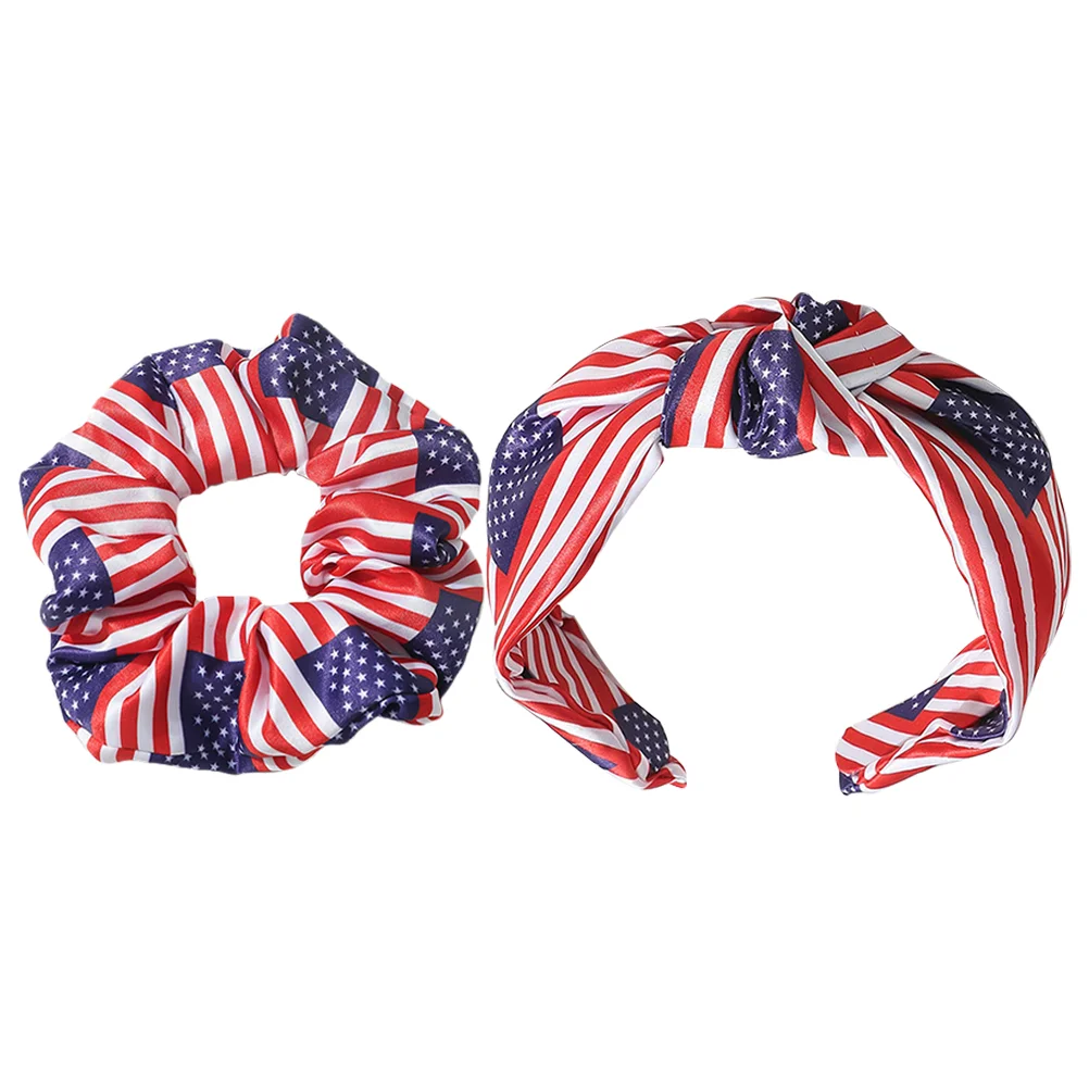 

Independence Day Headband American Flags Headbands Hair Accessories Festival Costume Fabric Accessory Labor Decoration Memorial