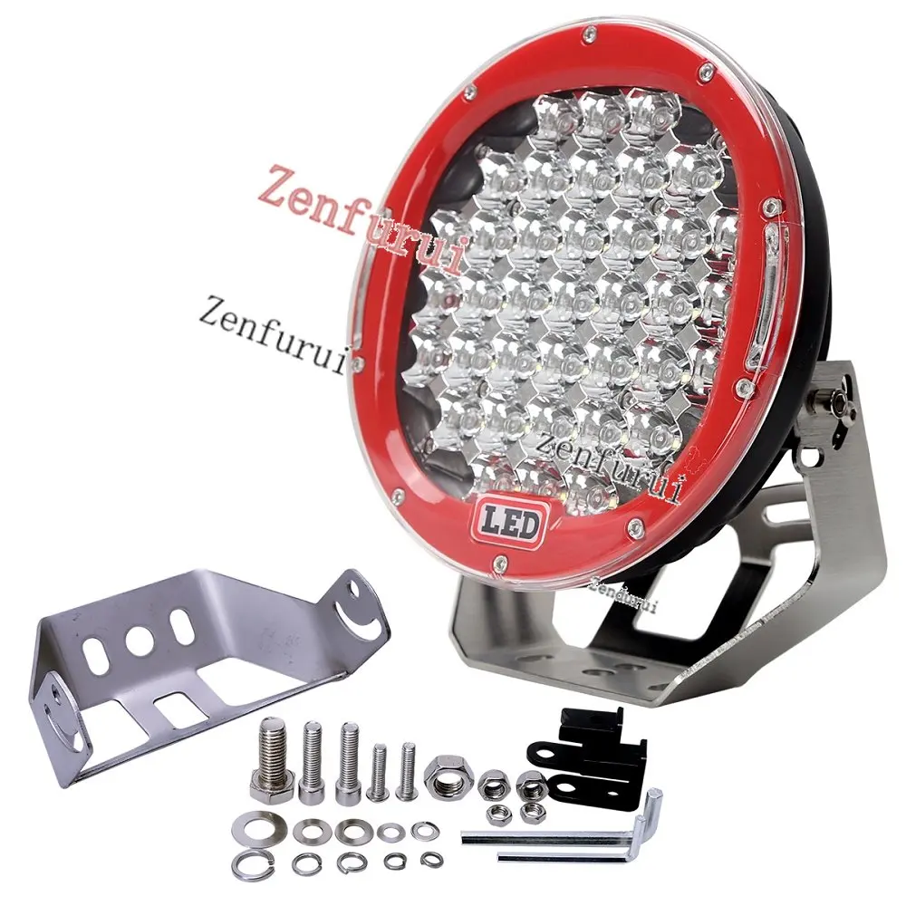 9 Inch 185W Round Black Red LED Off-road Light Spot Light/flood Work Light, Suitable for 4X4 12V 24V LED Driving Light
9 Inch 185W Round Black Red LED Off-road Light Spot Light/flood Work Light, Suitable for 4X4 12V 24V LED Driving Light