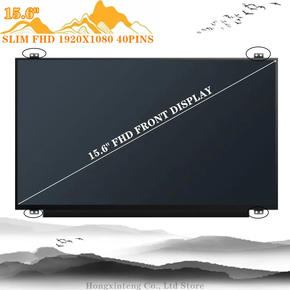 FREE SHIPPING 15.6&quotLED SLIM FHD 1920x1080 40PINS LCD Screen B156HTN03.2 FIT B156HW03 N156HGE-LA1 N156HGE-LB1 B156HTN02 .1 - купить по