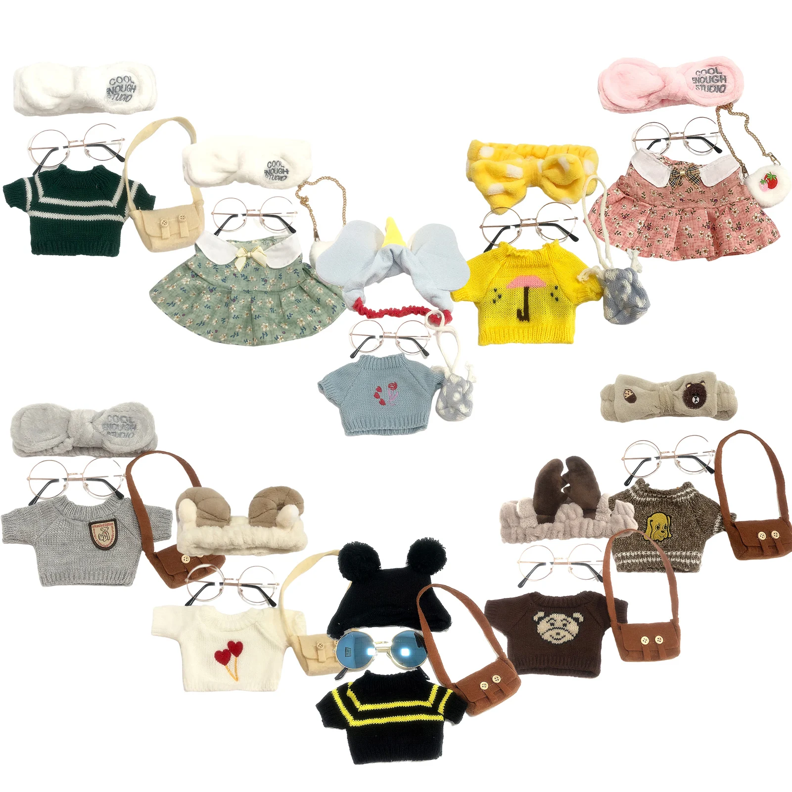 Cute Clothes For Duck Lovely Lalafanfan Cafe Duck Plush Toy Hair Band Glasses Kids Gift Suitable For 20-30cm Plush Doll
Cute Clothes For Duck Lovely Lalafanfan Cafe Duck Plush Toy Hair Band Glasses Kids Gift Suitable For 20-30cm Plush Doll