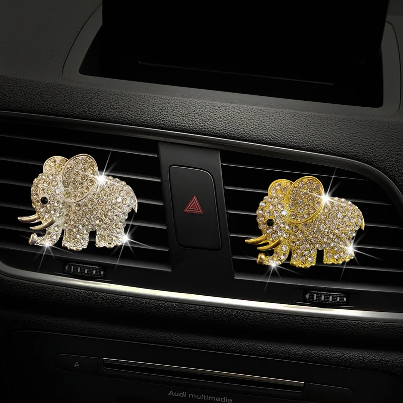 5PC/lot rhinestones elephant Creative Car Aromatherapy Air Vent Clip Perfume Air Fresher Fragrance Decoration
5PC/lot rhinestones elephant Creative Car Aromatherapy Air Vent Clip Perfume Air Fresher Fragrance Decoration