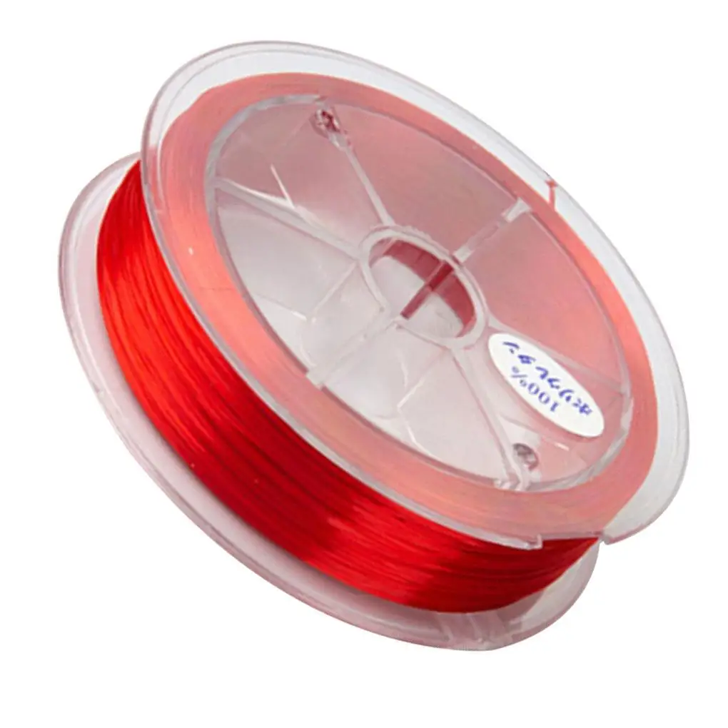 60/80/100m roll Elastic Beading Thread Jewelry DIY Beading Cord Wristband Bracelet Necklace Anklet Elastic Thread 5 colors
60/80/100m roll Elastic Beading Thread Jewelry DIY Beading Cord Wristband Bracelet Necklace Anklet Elastic Thread 5 colors