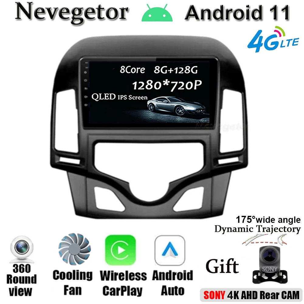 Android 11.0 System Car IPS Touch Screen Stereo For HYUNDAI I30 Automatic air conditioning player Stereo
Android 11.0 System Car IPS Touch Screen Stereo For HYUNDAI I30 Automatic air conditioning player Stereo