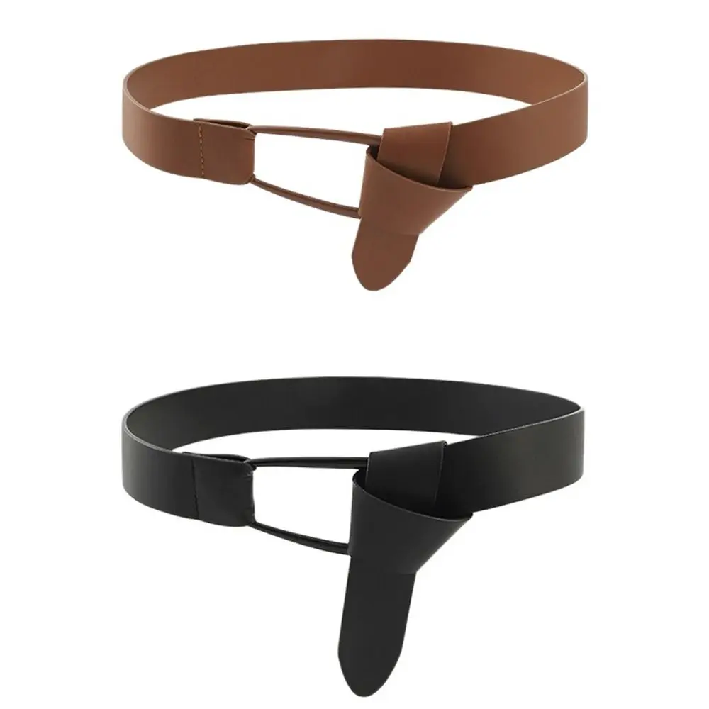 Simple Dress Suit No Punching Wide For Ladies PU Leather Belt Knotted Waist Strap Women Waistband Clothing Accessories
Simple Dress Suit No Punching Wide For Ladies PU Leather Belt Knotted Waist Strap Women Waistband Clothing Accessories