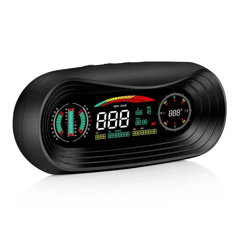 Car Head Up Display HD Outdoor Declinometer For Vehicle | Car Outdoor Off-Road Altitude Guide Slope Meter
Car Head Up Display HD Outdoor Declinometer For Vehicle | Car Outdoor Off-Road Altitude Guide Slope Meter