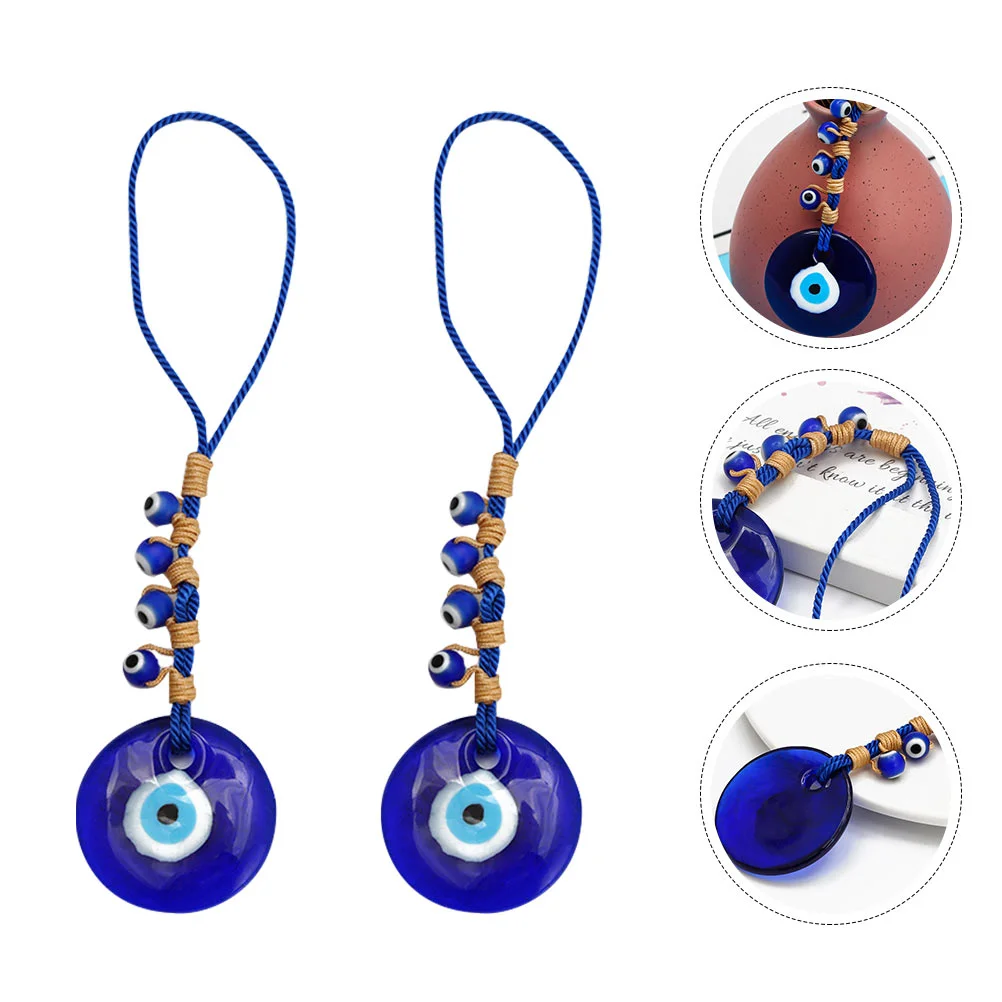 2pcs Car Ornament Evil Eye Hanging Gifts Evil Eye Ornaments Glass Lampwork Beads
2pcs Car Ornament Evil Eye Hanging Gifts Evil Eye Ornaments Glass Lampwork Beads