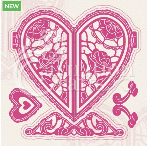 Exquisite Lace Heart Metal Cutting Die 2022 New Diy Molds Scrapbooking Paper Making Cuts Crafts Big Die Handmade
Exquisite Lace Heart Metal Cutting Die 2022 New Diy Molds Scrapbooking Paper Making Cuts Crafts Big Die Handmade