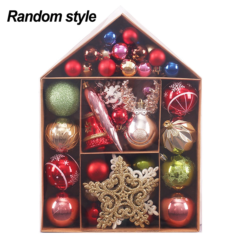 1 Box Christmas Ball Christmas Tree Decoration Ornaments For Home Decor Xmas Hanging Tree Pendants 2024 New Year Gift Xmas Ball
1 Box Christmas Ball Christmas Tree Decoration Ornaments For Home Decor Xmas Hanging Tree Pendants 2024 New Year Gift Xmas Ball