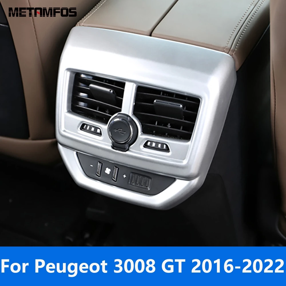 Для Peugeot 3008 GT 2016-2020 2021 2022 углеродное волокно заднее сиденье вентиляционное отверстие крышка отделка рамка стикер аксессуары автостайлинг
Для Peugeot 3008 GT 2016-2020 2021 2022 углеродное волокно заднее сиденье вентиляционное отверстие крышка отделка рамка стикер аксессуары автостайлинг