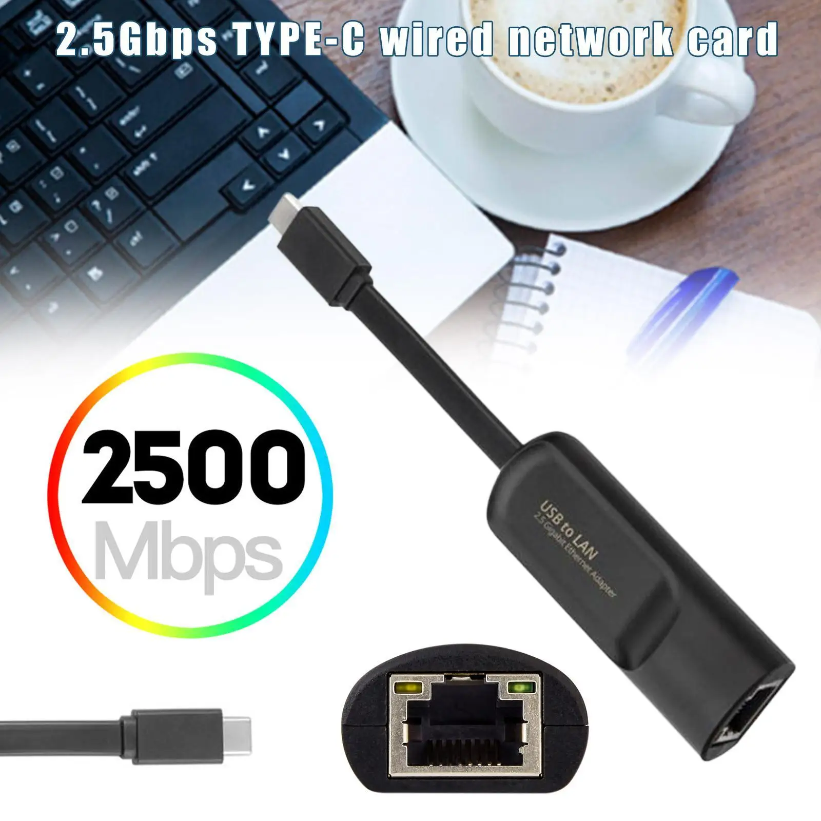 2.5Gbps Ethernet Adapter USB C To RJ45 2.5G Wired Adapter Lan Network Hub For Windows 7/8/10 Driver
2.5Gbps Ethernet Adapter USB C To RJ45 2.5G Wired Adapter Lan Network Hub For Windows 7/8/10 Driver